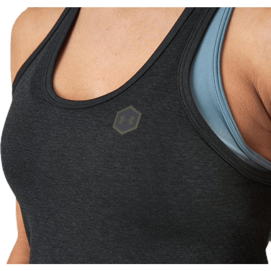 Rush Seamless Tank Black - Bild 5