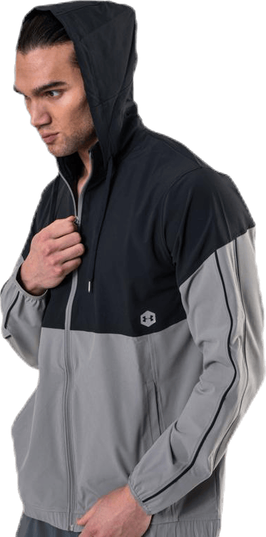 Athlete Recovery Woven Warm Up Top Green - Bild 4