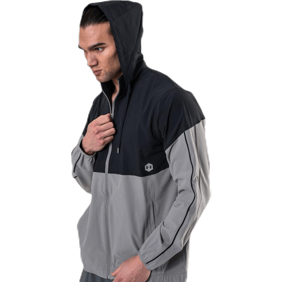 Athlete Recovery Woven Warm Up Top Green - Bild 4