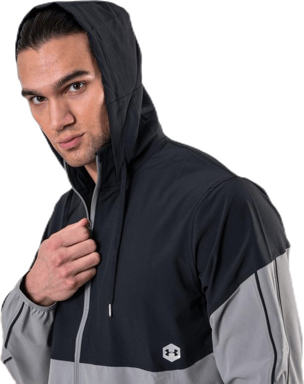 Athlete Recovery Woven Warm Up Top Green - Bild 5