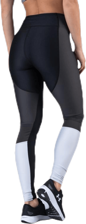 UA HG Armour Perforation Inset Leggings Black - Bild 4