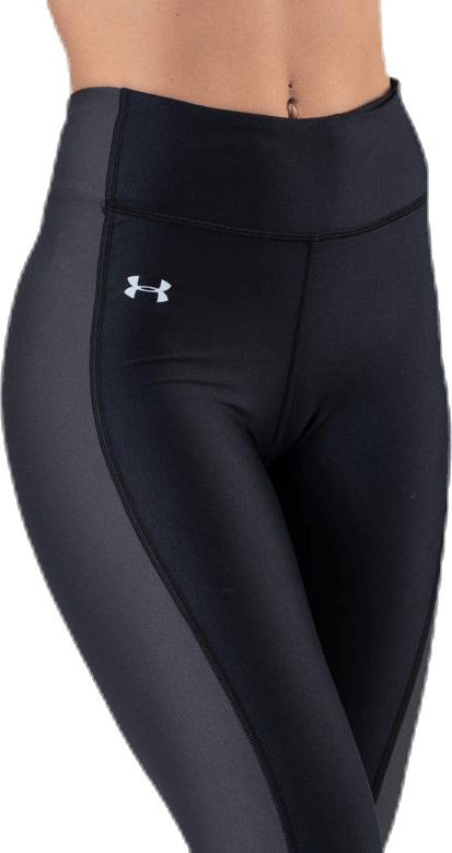 UA HG Armour Perforation Inset Leggings Black - Bild 6