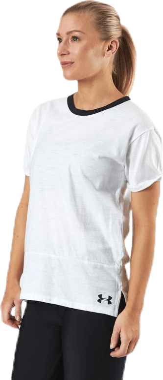 UA Charged Cotton SS White - Bild 2