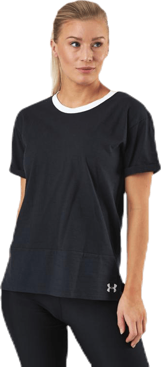 UA Charged Cotton SS Black