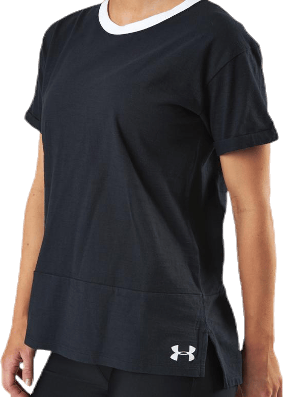 UA Charged Cotton SS Black - Bild 4