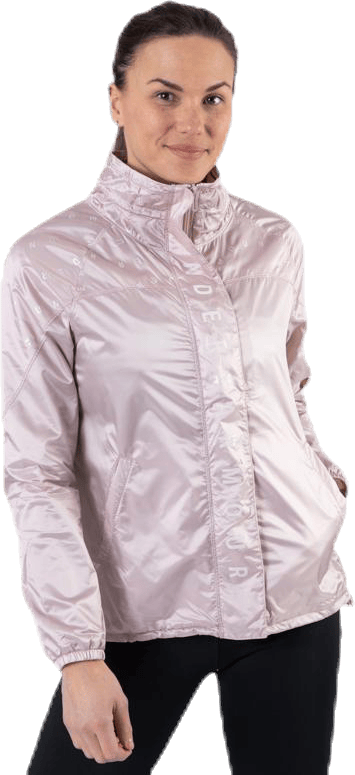 Athlete Recovery Woven Iridescent Jacket Pink