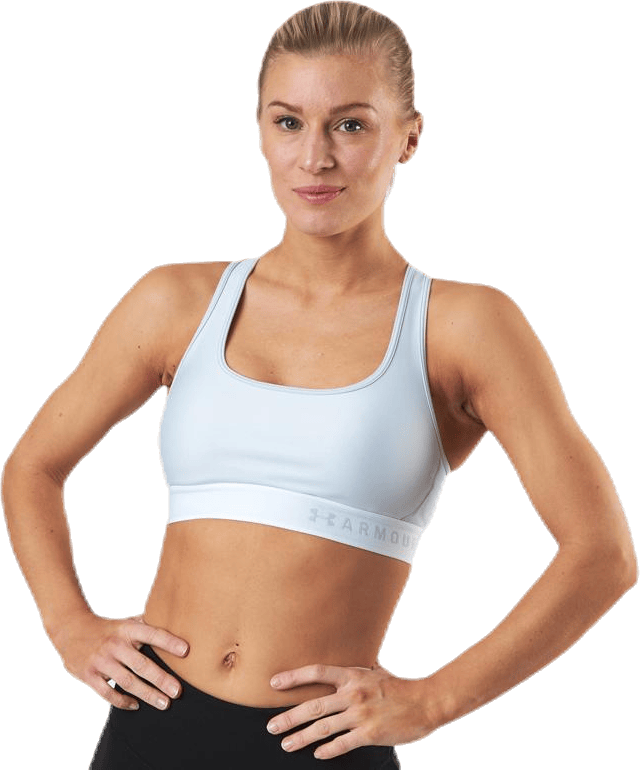 Armour Mid Crossback Bra Grey