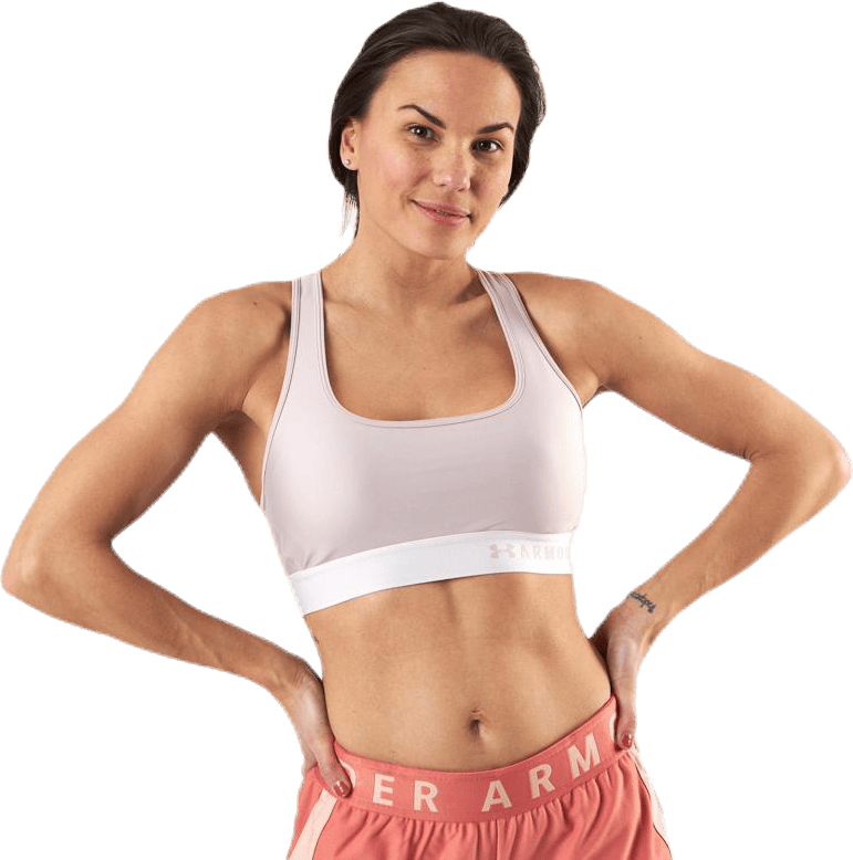 Armour Mid Crossback Bra Pink - Bild 2