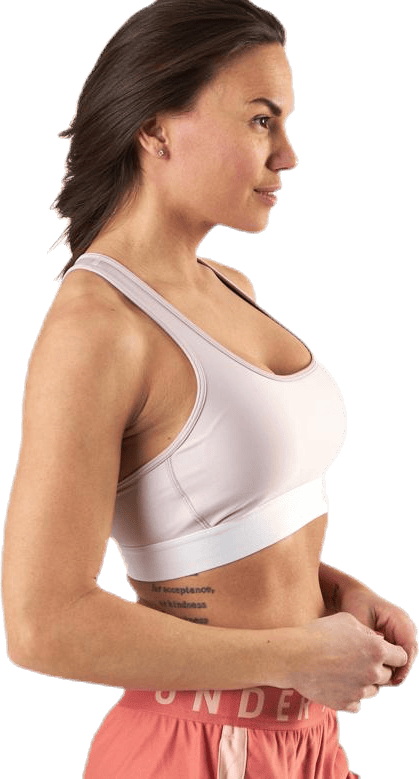 Armour Mid Crossback Bra Pink - Bild 3