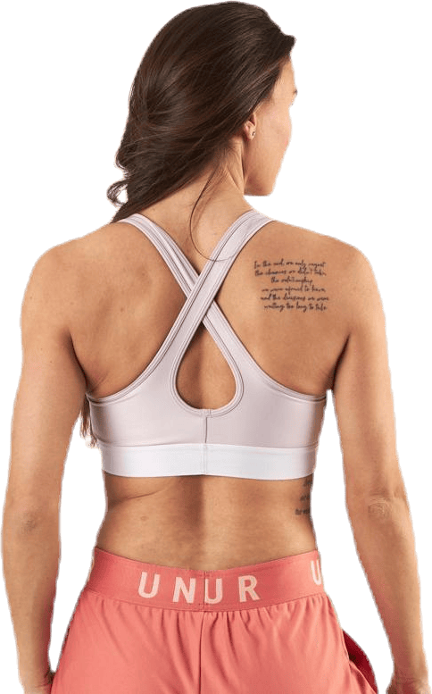 Armour Mid Crossback Bra Pink - Bild 4