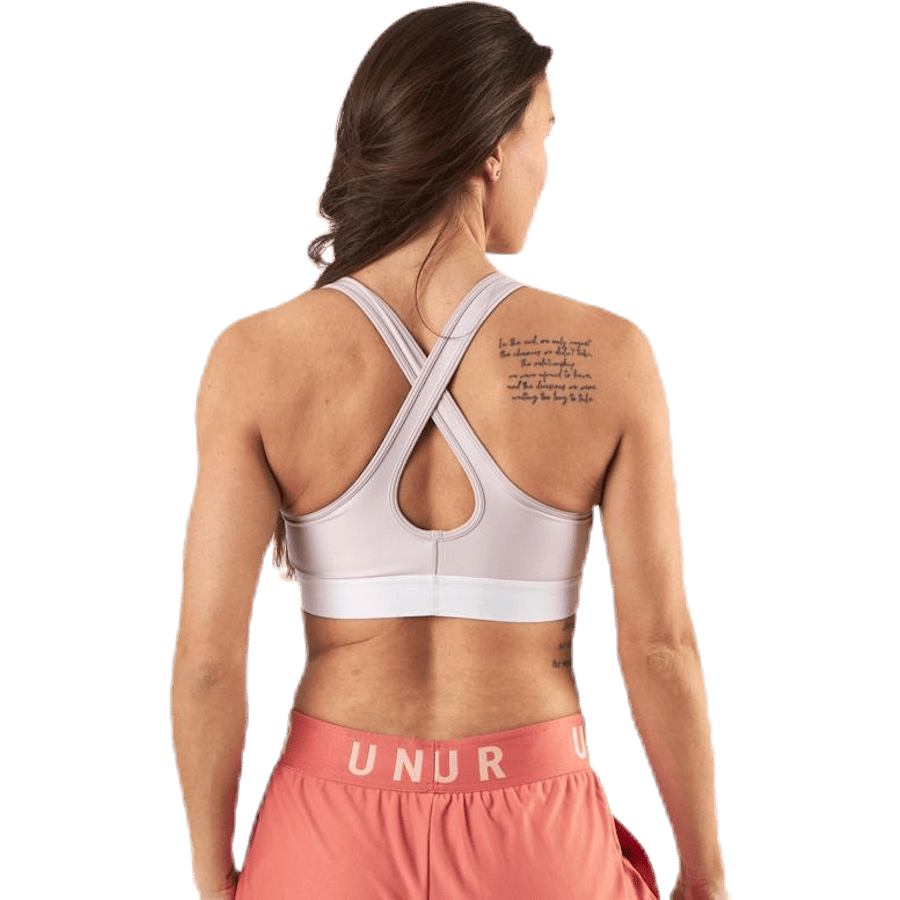 Armour Mid Crossback Bra Pink - Bild 4