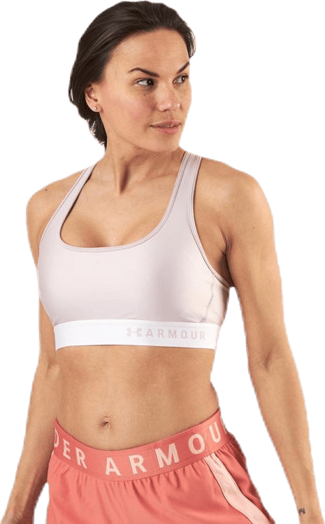 Armour Mid Crossback Bra Pink - Bild 5