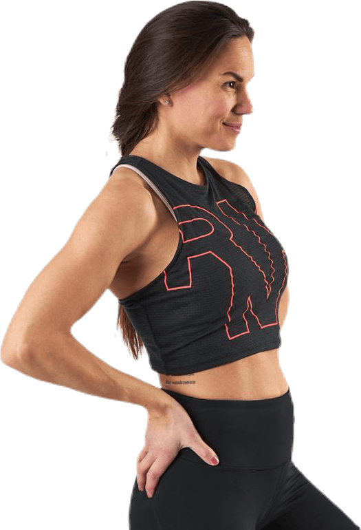 Streaker 2.0 Run Crop Top Black - Bild 2