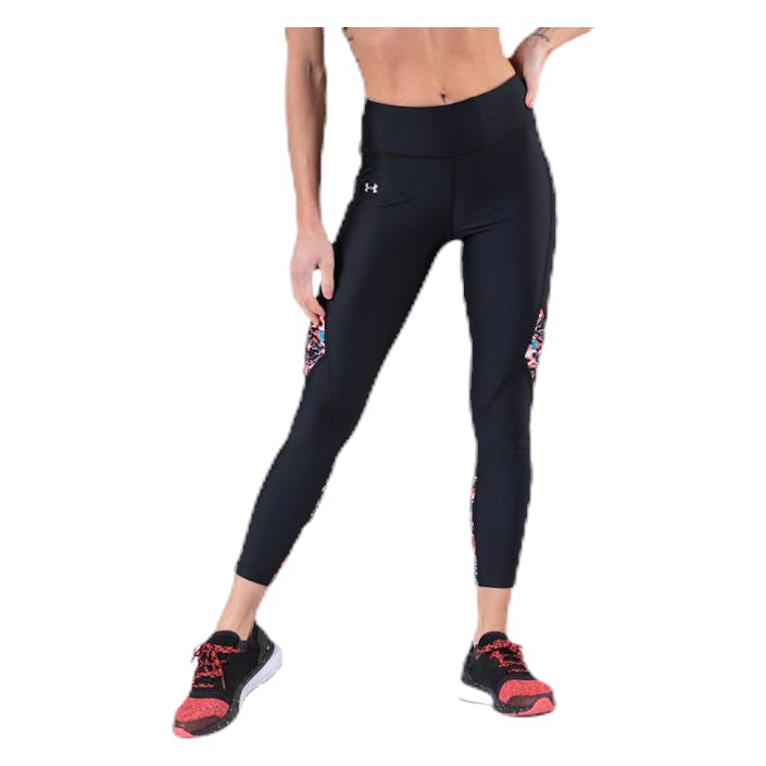 HG Armour Printed Panel Ankle Crop Black, Female, Vêtements, Leggings, Entraînement, Noir, XL