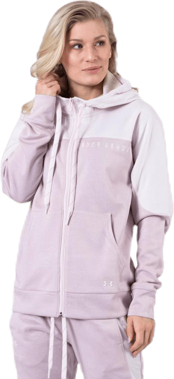 Recover Knit FZ Hoodie Pink, Female, Apparels, Shirts, Workout, Pink, XS
