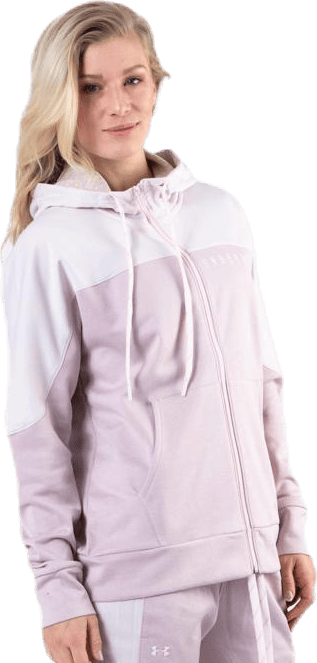 Recover Knit FZ Hoodie Pink - Bild 3