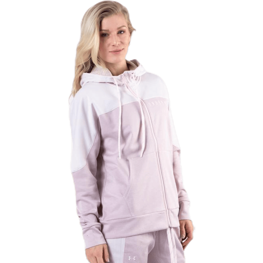 Recover Knit FZ Hoodie Pink - Bild 3