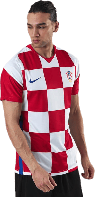 CRO Stad Jsy SS H White/Red, Male, Apparels, T-shirt, Soccer, Multi color, XXL