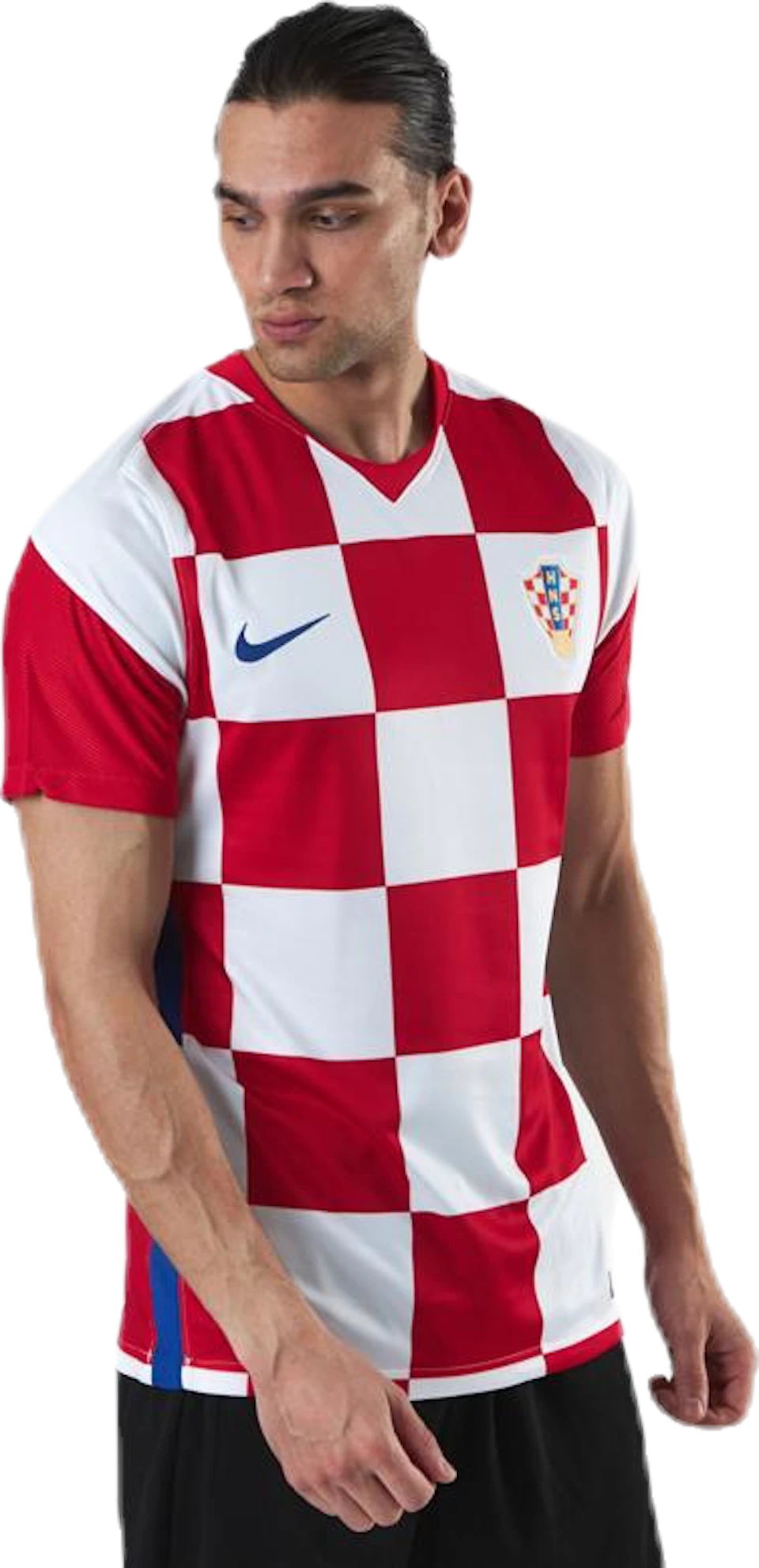 CRO Stad Jsy SS H White/Red