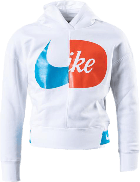 JDI Fleece Hoody Junior White