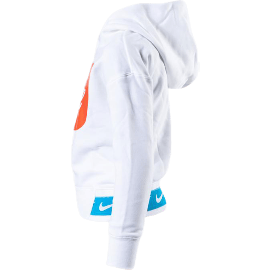 JDI Fleece Hoody Junior White - Bild 2