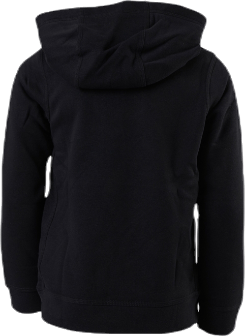 Sportswear Club Fleece Big Kids’ Pullover Hoodie BLACK/LT SMOKE GREY - Bild 3