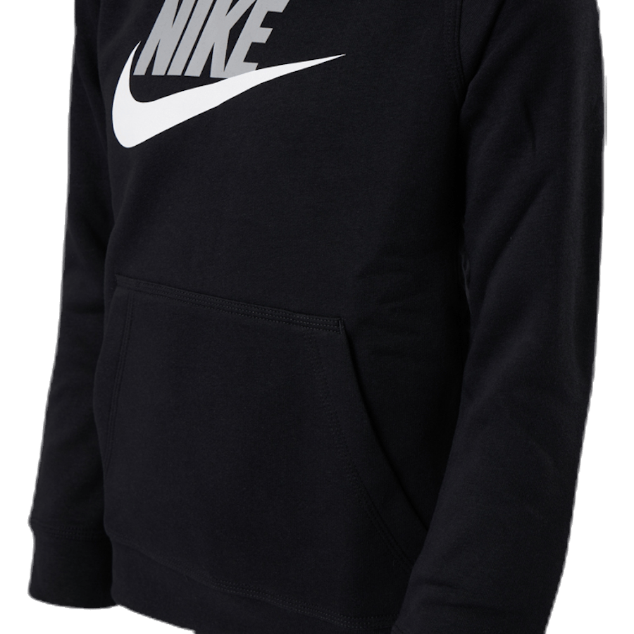 Sportswear Club Fleece Big Kids’ Pullover Hoodie BLACK/LT SMOKE GREY - Bild 5