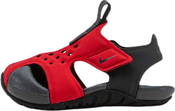 Sunray Protect 2 TD Black/Red, Unisex, Topánky, Sandále a Šľapky, Červená, EU 26