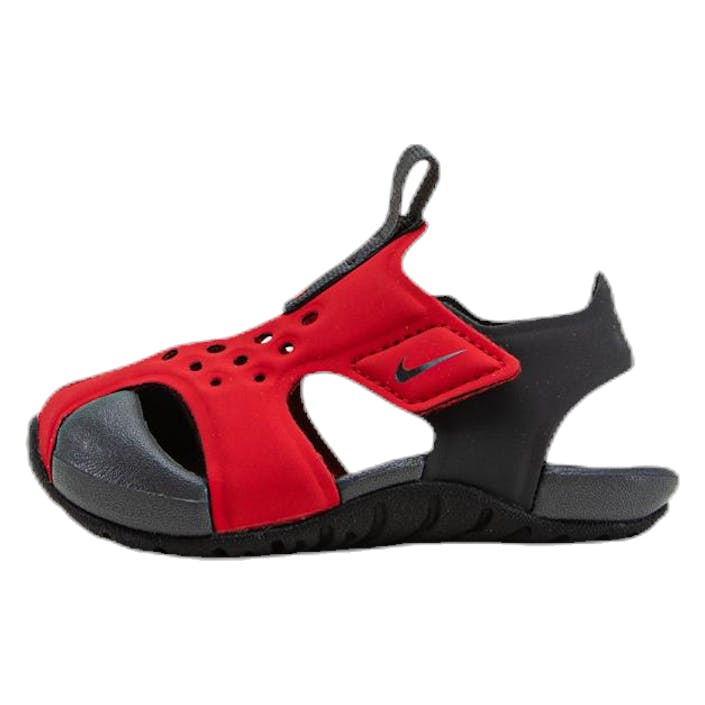 Sunray Protect 2 TD Black/Red, Unisex, Topánky, Sandále a Šľapky, Červená, EU 26