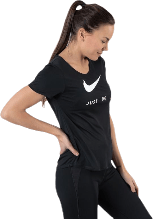 Top SS Swoosh Run White/Black - Bild 2