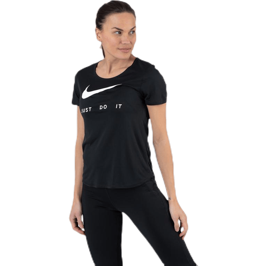 Top SS Swoosh Run White/Black - Bild 4