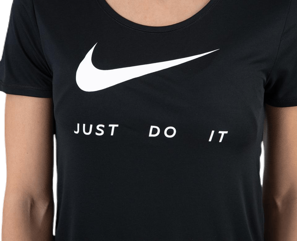 Top SS Swoosh Run White/Black - Bild 5