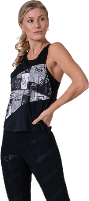 Icon Clash Singlet Black