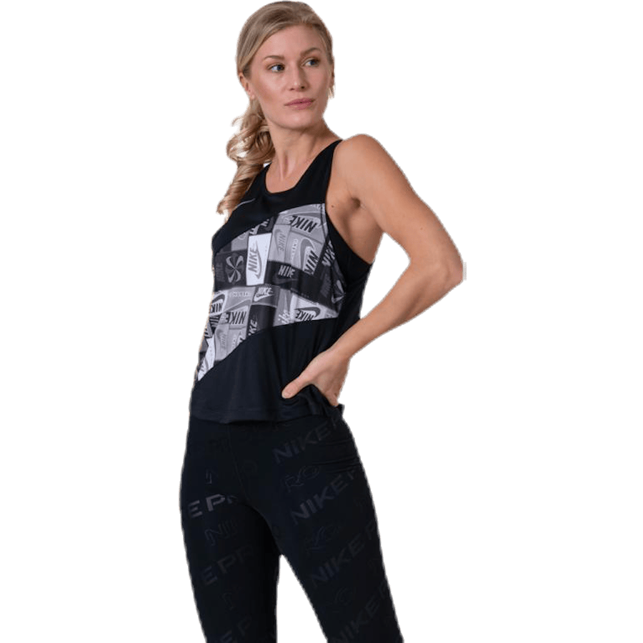 Icon Clash Singlet Black