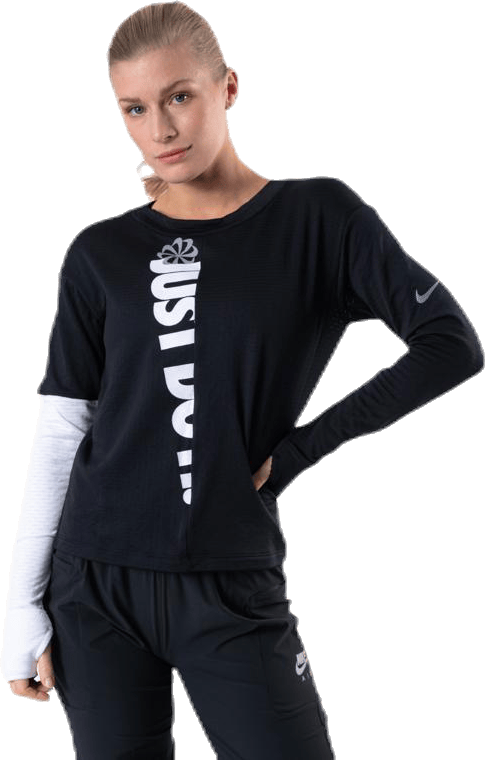 Icon Clash Sphere Top Crew Black