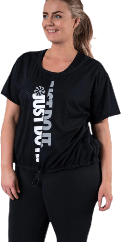 Icon Clash SS Top Plus White/Black - Bild 2