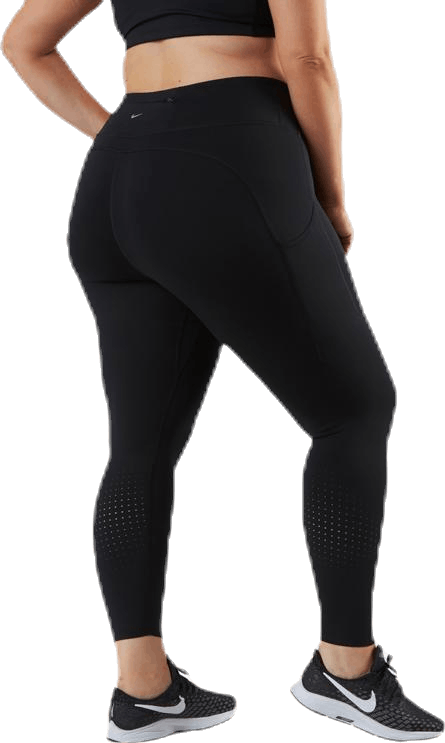 Epic Lux Tight Plus Black, Female, Kläder, Tights, Träning, Svart, XXXL