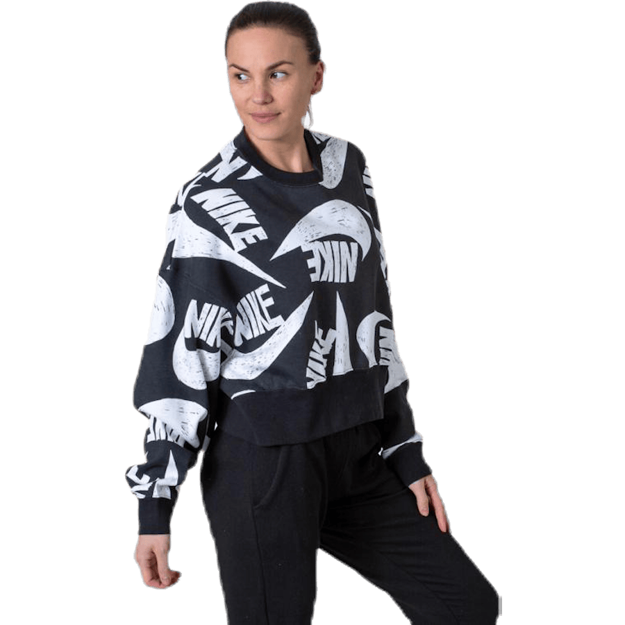 Nsw Fleece Crew Black