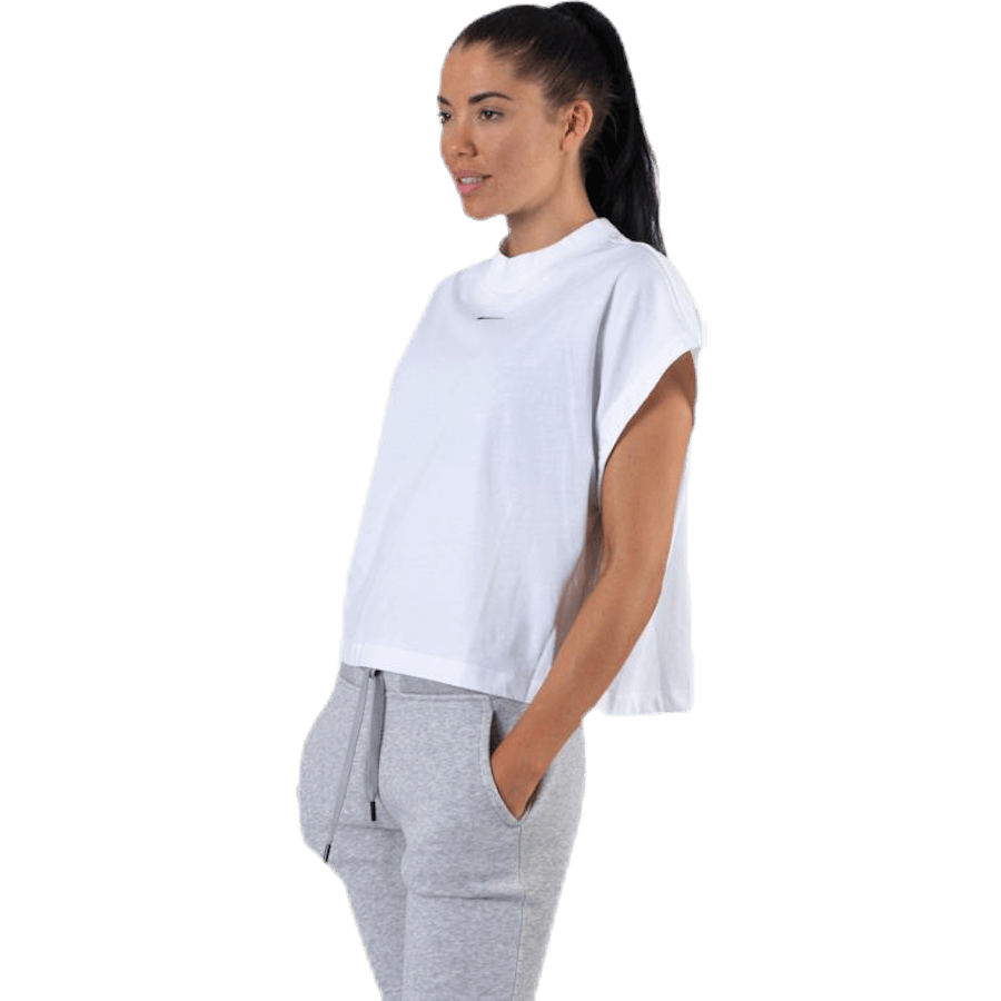 Nsw Essential Ss Top White/Black - Bild 2