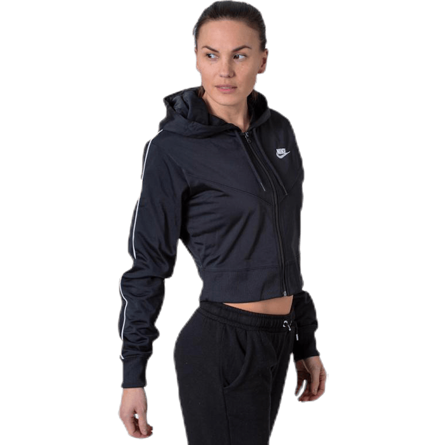 Nsw Hrtg Hoodie Fz Pk White/Black