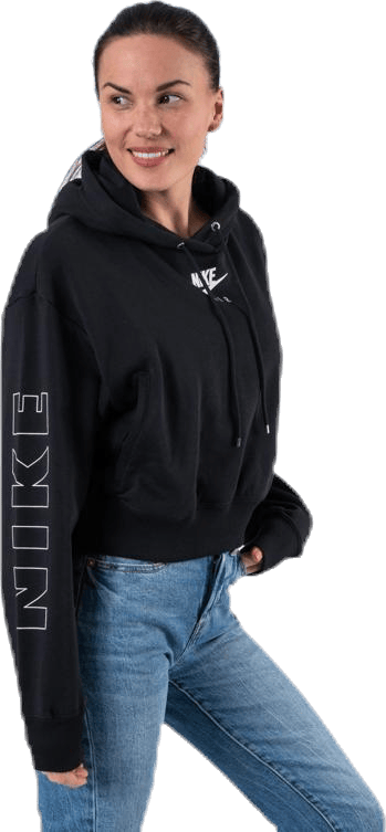Air Fleece Hoodie Black - Bild 2