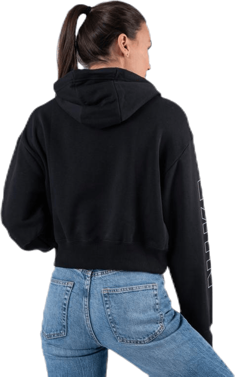 Air Fleece Hoodie Black - Bild 3