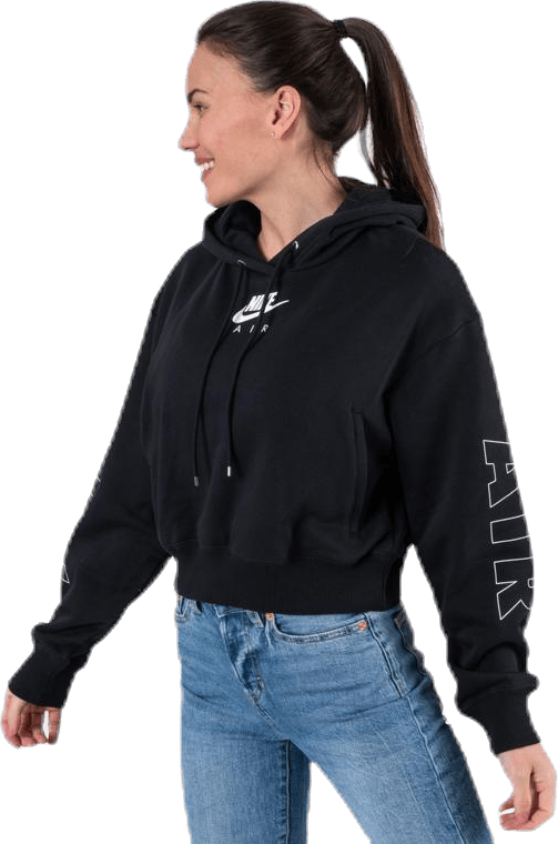 Air Fleece Hoodie Black - Bild 4