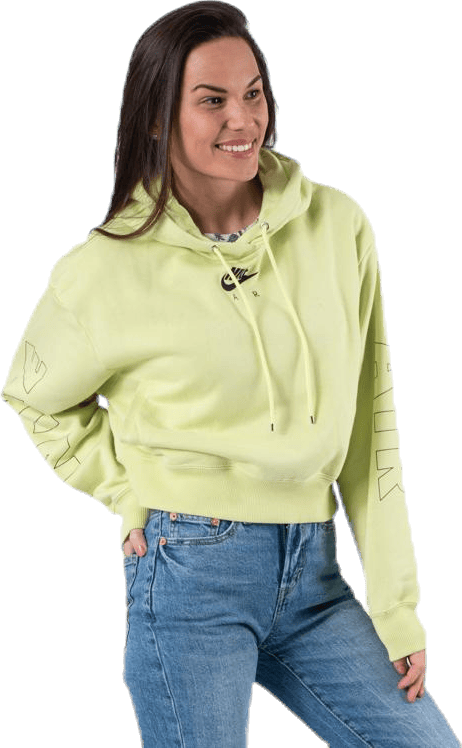 Air Fleece Hoodie Green - Bild 2