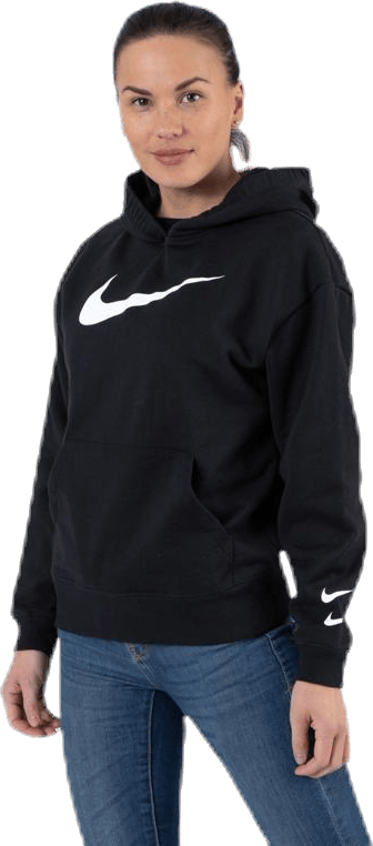 Nsw Swoosh Hood White/Black - Bild 4