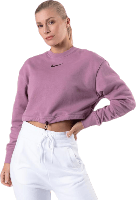 Nsw Swoosh Crew Ft Purple, Female, Apparels, Shirts, Purple, XL