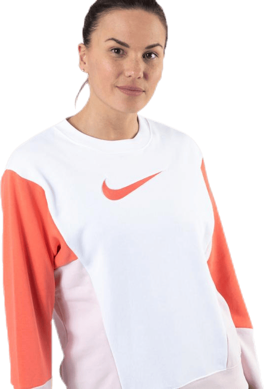 Nsw Crew Hbr Pink/White