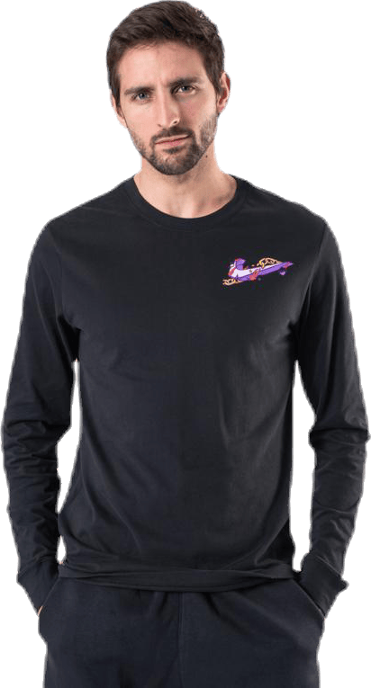 Dry Tee LS Hook Black