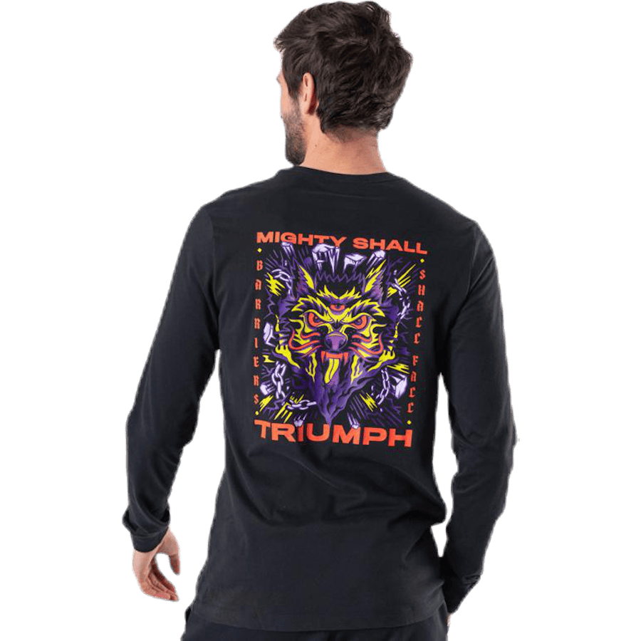 Dry Tee LS Hook Black - Bild 2