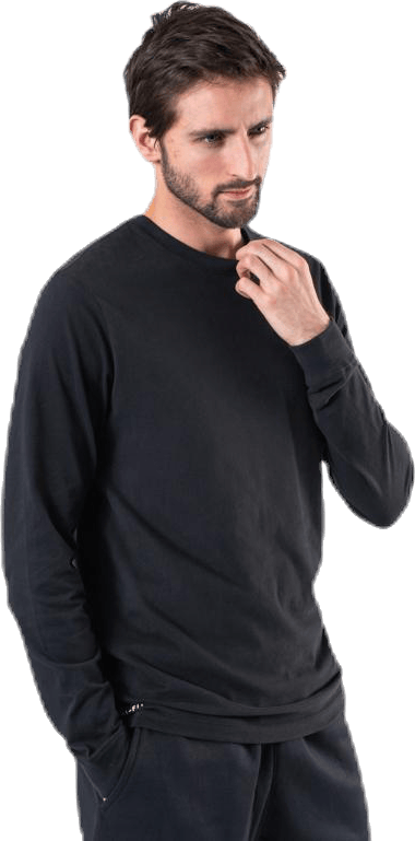 Dry Tee LS Hook Black - Bild 3